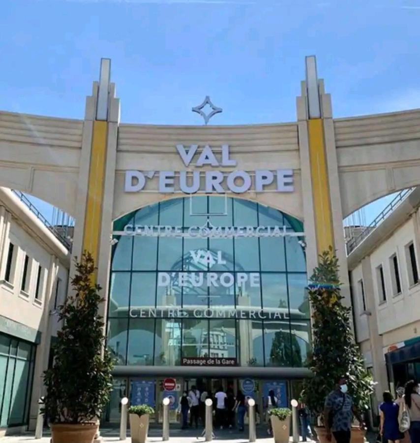 Apartment 8Mn Disneyland Paris 2-3 Bedroom, 2 Parking Montevrain Bagian luar foto